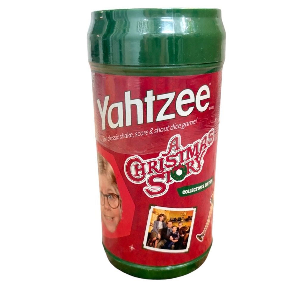 Yahtzee A Christmas Story NWT Collector's Edition Dice Game New Sealed USAopoly